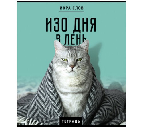 Тетрадь А5 48 л., ПЗБМ, скоба, клетка, конгрев, TWIN-лак, 