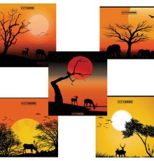 Тетрадь А5 48 л., ПЗБМ, скоба, клетка, матовая ламинация, брайль, 