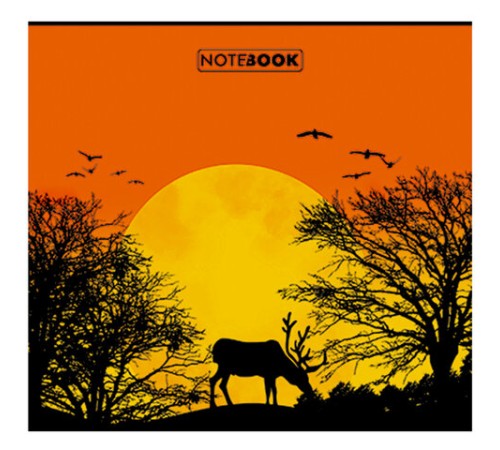 Тетрадь А5 48 л., ПЗБМ, скоба, клетка, матовая ламинация, брайль, 