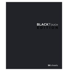 Тетрадь А5 96 л., ПЗБМ, скоба, клетка, Soft Touch, брайль 3D, 