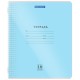 Тетрадь пластиковая обложка (прозрачная) 18 листов, клетка, BRAUBERG 