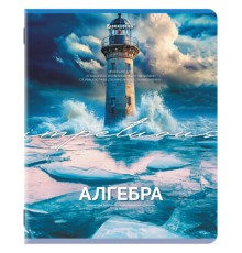 Тетрадь предметная КЛАССИКА ПРИРОДА 48 л., обложка картон, АЛГЕБРА, клетка, подсказ, BRAUBERG, 405082