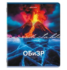 Тетрадь предметная КЛАССИКА ПРИРОДА 48 л, обложка картон, ОБиЗР, клетка, подсказ, BRAUBERG, 405094