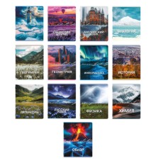 Тетради предметные, КОМПЛЕКТ 13 ПРЕДМЕТОВ, 48 л., обложка картон, BRAUBERG 