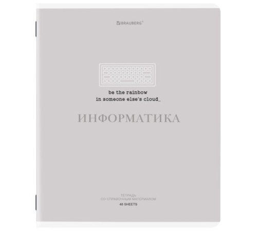 Тетради предметные, КОМПЛЕКТ 12 ПРЕДМЕТОВ, 48 л., обложка картон, BRAUBERG 