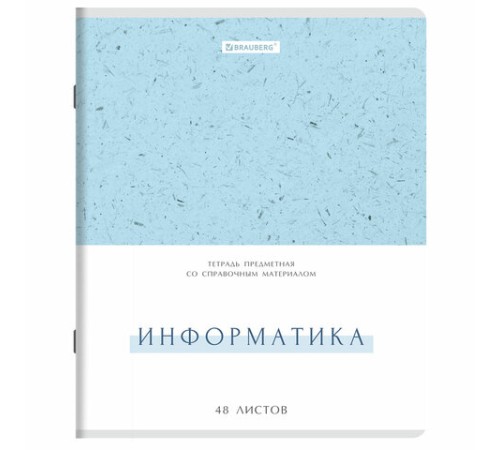Тетради предметные, КОМПЛЕКТ 12 ПРЕДМЕТОВ, 48 л., обложка картон, BRAUBERG 