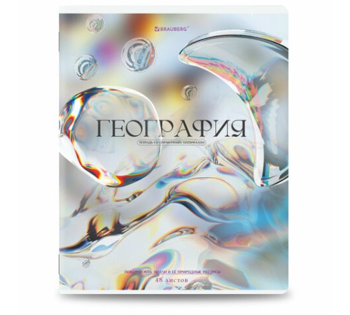 Тетради предметные, КОМПЛЕКТ 12 ПРЕДМЕТОВ, 48 л., глянцевый УФ-лак, BRAUBERG 