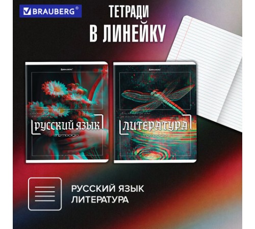Тетради предметные, КОМПЛЕКТ 12 ПРЕДМЕТОВ, 48 л., глянцевый УФ-лак, BRAUBERG 