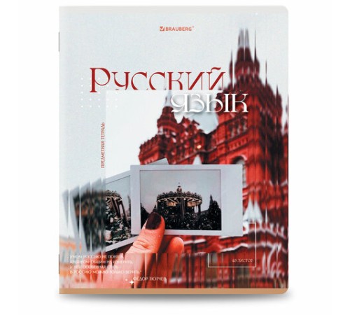 Тетради предметные, КОМПЛЕКТ 12 ПРЕДМЕТОВ, 48 л., глянцевый УФ-лак, BRAUBERG 