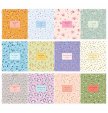 Тетради предметные, КОМПЛЕКТ 12 ПРЕДМЕТОВ, 48 л., рельефный картон, BRAUBERG 