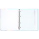 Тетрадь на кольцах А5 175х215 мм, 120 л., твердый картон, клетка, BRAUBERG, кросс-серия PASTEL, 405198