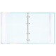 Тетрадь на кольцах А5 175х215 мм, 120 л., твердый картон, клетка, BRAUBERG, кросс-серия PASTEL, 405198