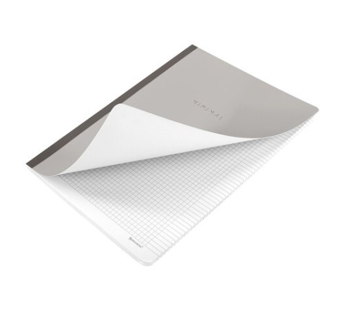 Тетрадь А4 96 л. BRAUBERG, на сшивке с корешком, клетка, обложка картон, 