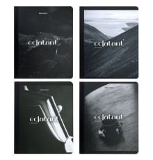 Тетрадь А5 96 л. BRAUBERG, на сшивке с корешком, клетка, обложка картон, 