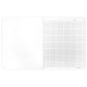 Тетрадь А5 96 л. BRAUBERG, на сшивке с корешком, клетка, обложка картон, 