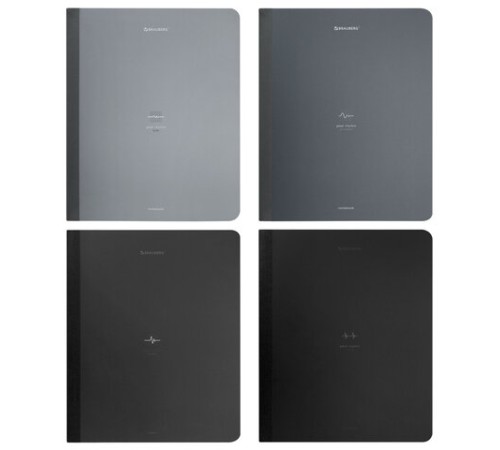 Тетрадь А5 96 л. BRAUBERG, на сшивке с корешком, клетка, обложка картон, 