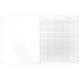 Тетрадь А5 96 л. BRAUBERG, на сшивке с корешком, клетка, обложка картон, 