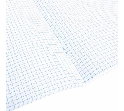 Тетрадь А4, 96 л., BRAUBERG, скоба, клетка, глянцевый лак, 