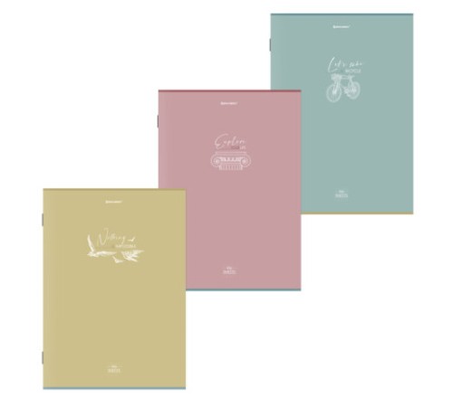 Тетрадь А4, 96 л., BRAUBERG, скоба, клетка, глянцевый лак, 