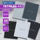 Тетрадь А5, 48 л., BRAUBERG, скоба, клетка, SoftTouch, 