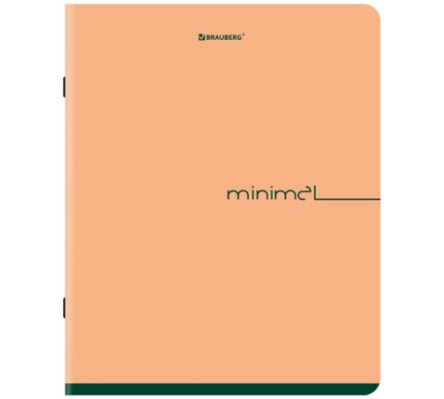 Тетрадь А5, 48 л., BRAUBERG, скоба, клетка, SoftTouch, 