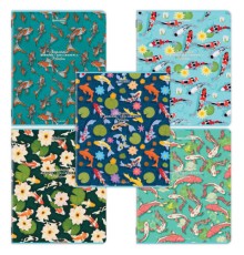 Тетрадь А5, 48 л., BRAUBERG, скоба, клетка, TWIN-лак, 