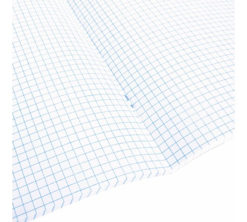 Тетрадь А5, 48 л., BRAUBERG, скоба, клетка, глянцевый лак, 