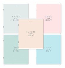 Тетрадь А5, 48 л., BRAUBERG, скоба, клетка, матовая ламинация, 