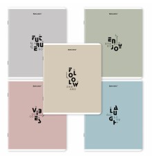 Тетрадь А5, 48 л., BRAUBERG, скоба, клетка, матовая ламинация, 