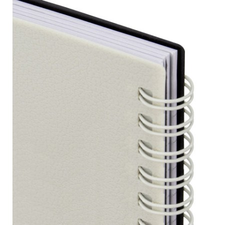 Тетрадь обложка пластик, А5 80 л., гребень, 4 разделителя, клетка, BRAUBERG, бежевый, 405366