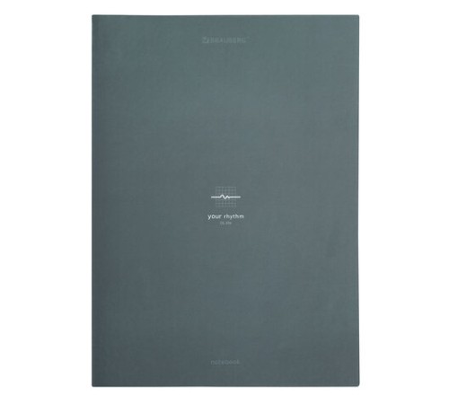 Тетрадь на кольцах БОЛЬШАЯ А4, 215х305 мм, 100 л., твердый картон, клетка, BRAUBERG, 