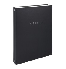 Тетрадь на кольцах БОЛЬШАЯ А4, 215х305 мм, 100 л., твердый картон, клетка, BRAUBERG, 