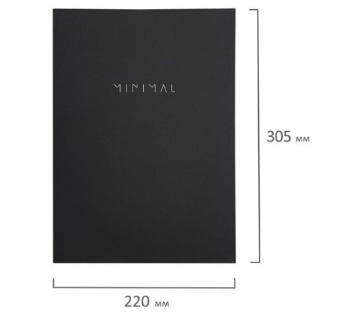 Тетрадь на кольцах БОЛЬШАЯ А4, 215х305 мм, 100 л., твердый картон, клетка, BRAUBERG, 