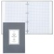 Тетрадь на кольцах БОЛЬШАЯ А4, 215х305 мм, 100 л., твердый картон, клетка, BRAUBERG, 