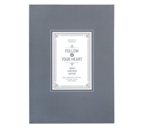 Тетрадь на кольцах БОЛЬШАЯ А4, 215х305 мм, 100 л., твердый картон, клетка, BRAUBERG, 