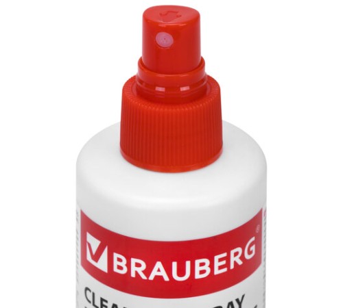 Чистящая жидкость-спрей для маркерных досок BRAUBERG, 250 мл, 510119