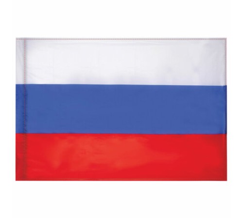 Флаг России, 90х135 см, напольный с флагштоком, высота 2,25 м, оцинкованная сталь с полимерным покрытием