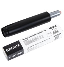 Газлифт прочный BRABIX HD-140 стандартный, черный, в открытом виде 413 мм, d 50 мм, класс 4, 533076