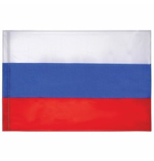 Флаг России 90х135 см без герба, ПОВЫШЕННАЯ прочность и влагозащита, флажная сетка, STAFF, 550227