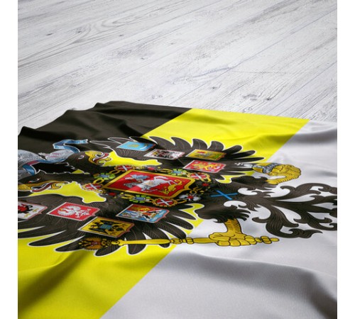 Флаг Российской Империи 90х135 см, полиэстер, STAFF, 550230