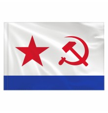 Флаг ВМФ СССР 90х135 см, полиэстер, STAFF, 550235