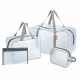 Сумки в роддом прозрачные матовые, НАБОР 3 шт.+1 шт. в подарок, 200 мкм ОСОБО ПЛОТНЫЕ, DASWERK (ДАСВЕРК), 608536