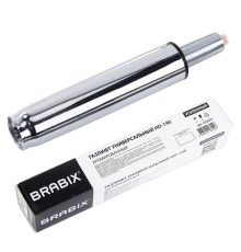 Газлифт прочный BRABIX HD-140 стандартный, ХРОМ, в открытом виде 413 мм, d 50 мм, класс 4, 533078