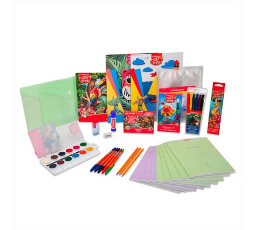 Набор школьных принадлежностей в подарочной коробке ERICH KRAUSE, 43 предмета, 45413