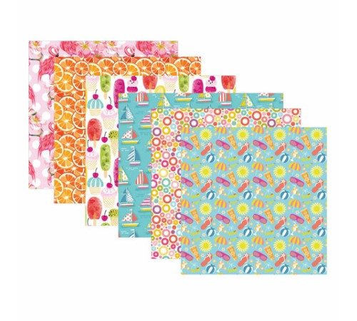 Цветная WASHI-бумага для декора 