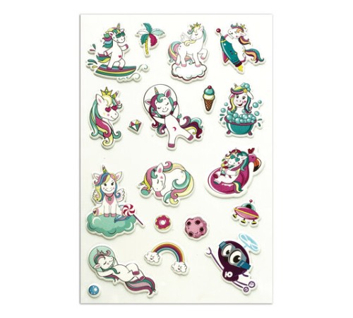 Наклейки зефирные 