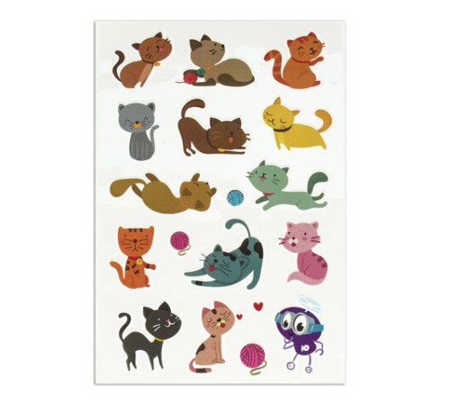 Наклейки зефирные 