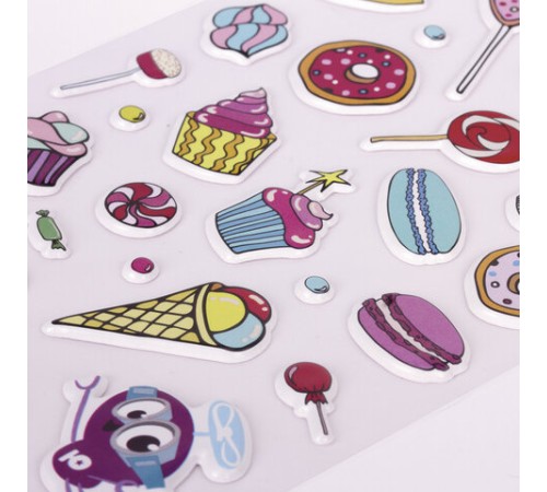 Наклейки зефирные 