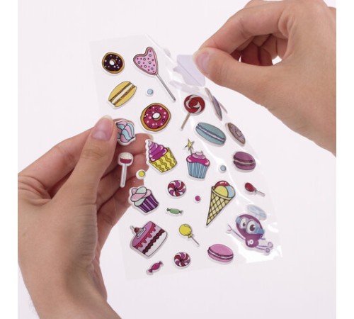 Наклейки зефирные 