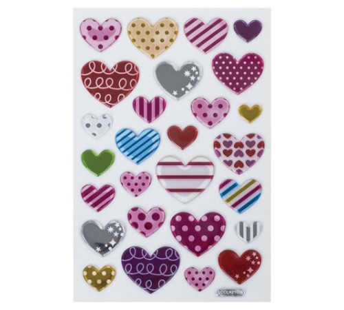 Наклейки объемные 